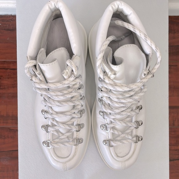 MM6 Maison Martin Margiela White Hiking Boots - Picture 3 of 7